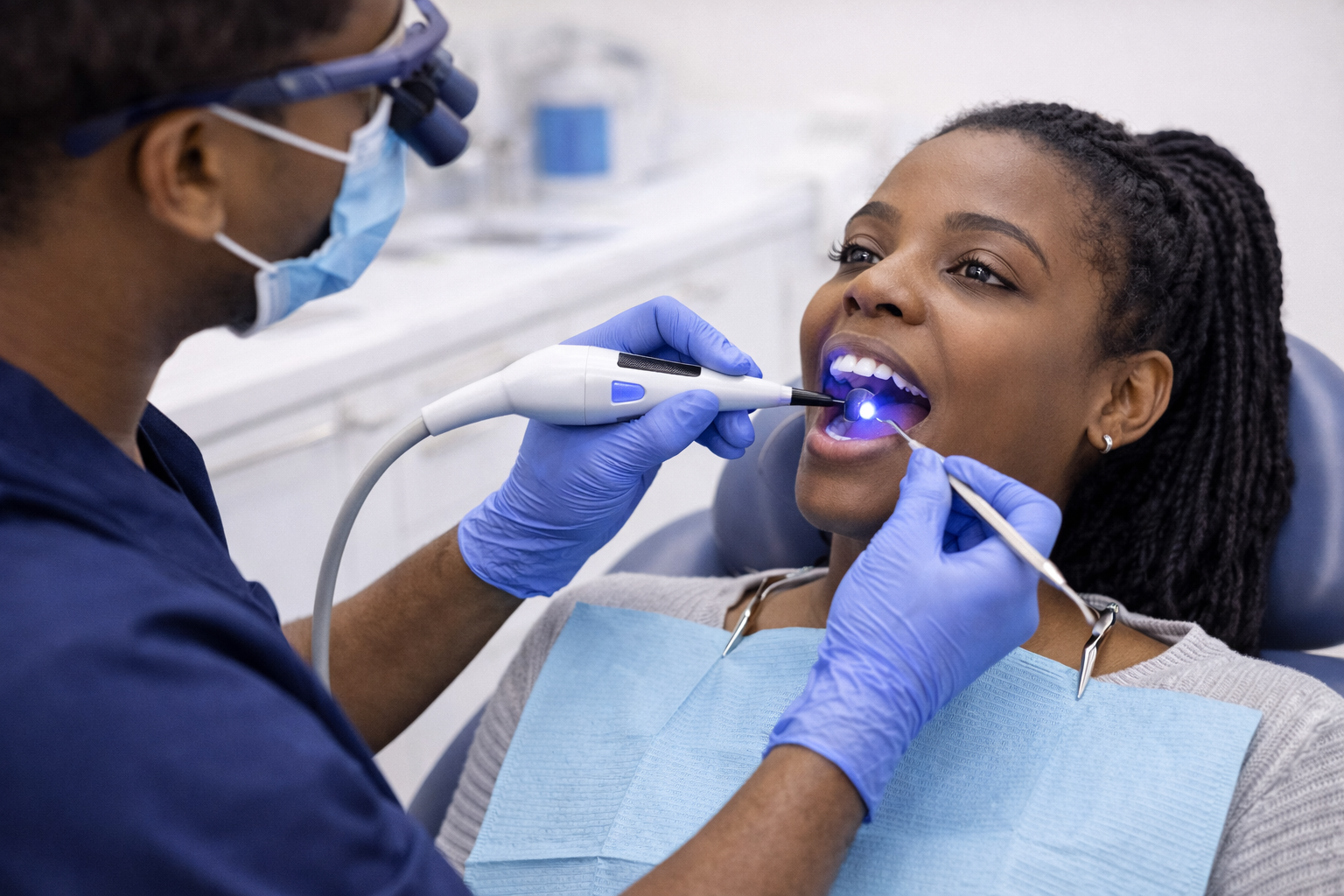 Dental fillings treatment at Dovers Dental Clinic in Lekki Phase 1, Lagos