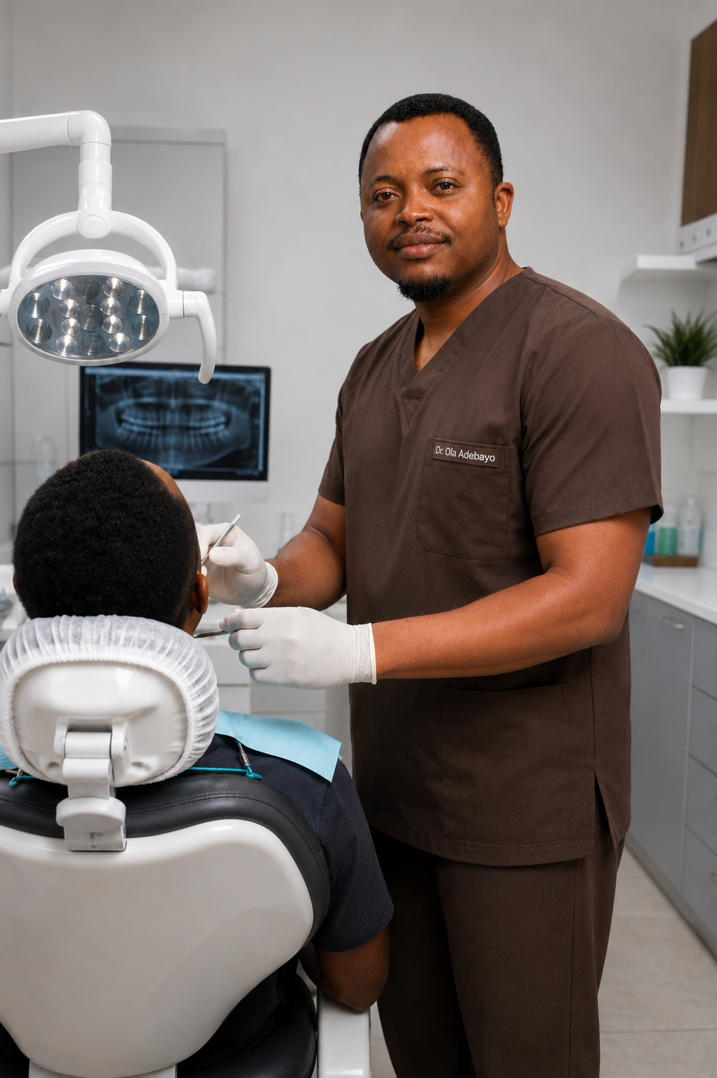 Dr Ola Adebayo PMP — Principal Dentist Dovers Dental Lekki